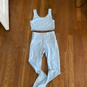 Saski Blue Workout Set